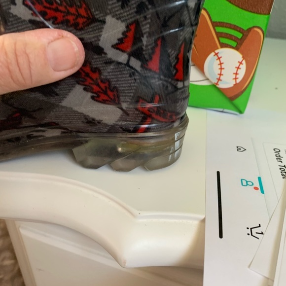 Western Chief Forest Camping Lighted Rain Boots Size 7/8 Toddler - Picture 10 of 11